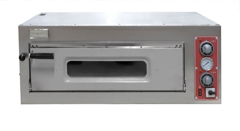 Omcan 40635 - Trento Entry Max Series 39″ Single Chamber Pizza Oven with 27.6″ Chamber – 230 V, 3 Ph, 5.6 kW
