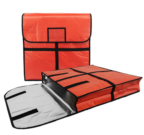 Omcan 40649 - 22″ x 22″ Pizza Delivery Bag with the Capacity of Two 20″ Pizza Boxes