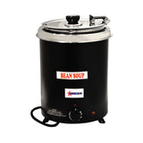 Omcan 41080 - 6 qt Black Soup Kettle