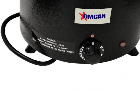 Omcan 41080 - 6 qt Black Soup Kettle