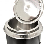 Omcan 41080 - 6 qt Black Soup Kettle