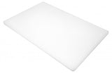 Omcan 41196 - 12″X 18″X 1/2″ Polyethylene White Rigid Cutting Board