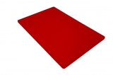 Omcan 41200 - 12″ x 18″ x 1/2″ Polyethylene Red Rigid Cutting Board