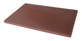 Omcan 41211 - 18″ x 24″ x 1/2″ Polyethylene Brown Rigid Cutting Board