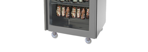 Omcan 41264 - Wheel Kit for Stagionello Curing Cabinets