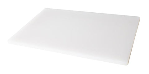 Omcan 41417 - 6″ x 10″ x 1/2″ Polyethylene White Cutting Board