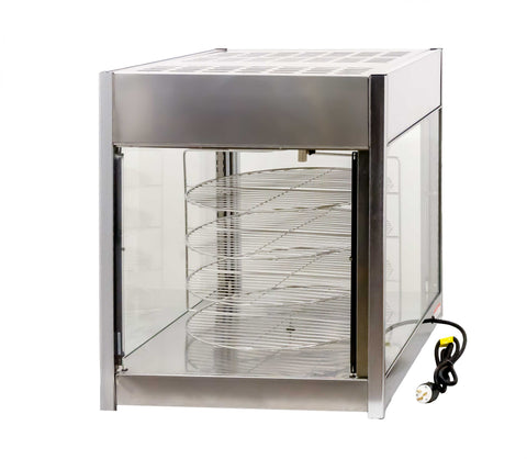 Omcan 41468 - 24" Pizza Display Warmer, Self-Service – 110 V, 1500 W