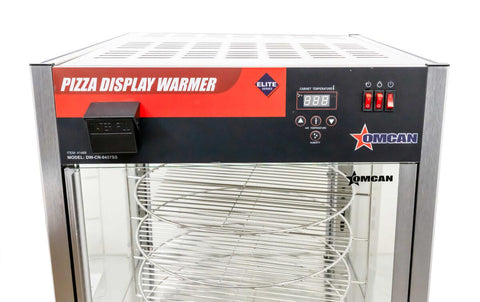 Omcan 41468 - 24" Pizza Display Warmer, Self-Service – 110 V, 1500 W