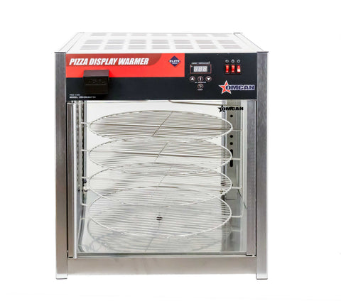 Omcan 41468 - 24" Pizza Display Warmer, Self-Service – 110 V, 1500 W