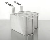 Omcan 41883 - 2 x 2.5 Gallon (9L) Double Tank Electric Countertop Pasta Cooker (240V)