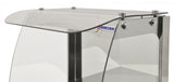 Omcan 43120 - 22" Heated Display Case, 2 Pans, Self-Service, 2.3 cu.ft. (66L) Capacity