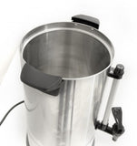 Omcan 43140 - 13.2L / 3.5 Gallon Stainless Steel Coffee Percolator – 89 cups per hour