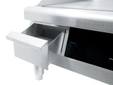 Omcan 43213 - 24" Countertop Stainless Steel Electric Griddle