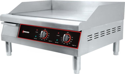 Omcan 43213 - 24" Countertop Stainless Steel Electric Griddle