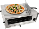 Omcan 43219 - 19″ Countertop Electric Pizza Oven with 13.5" x 13.5" Pizza Rack - 120 V, 1450 W