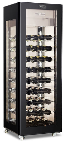 Omcan 43458 - 26" Single Zone Wine Cooler with 81 Bottle capacity