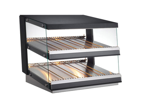 Omcan 43465 - 32″ Heated Pass-Through Station with 3 cu.ft. (85 Liter) Capacity, 110V, 1800W