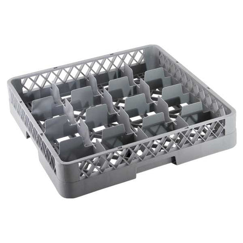 Omcan 43501 - 16 Compartment Dishwasher Glass Rack, Full Size
