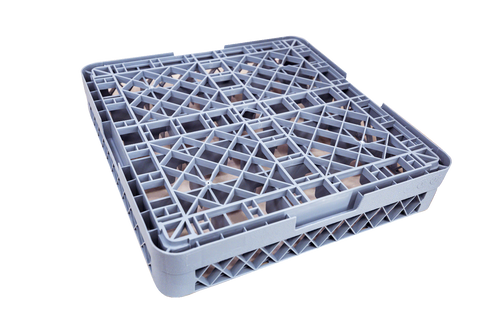 Omcan 43502 - 25 Compartment Dishwasher Glass Rack, Full Size