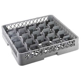 Omcan 43502 - 25 Compartment Dishwasher Glass Rack, Full Size