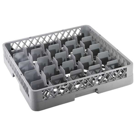 Omcan 43502 - 25 Compartment Dishwasher Glass Rack, Full Size