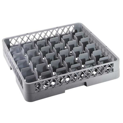 Omcan 43503 - 36 Compartment Dishwasher Glass Rack, Full Size