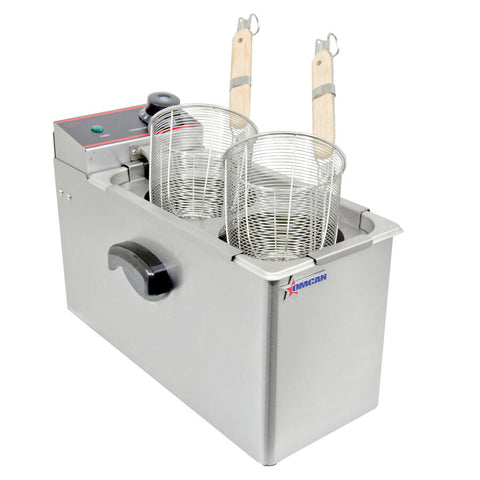 Omcan 43557 - 1 Gallon (4L) Electric Countertop Pasta Cooker (120V)