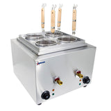 Omcan 43559 - 2 x 1.5 Gallon (2 x 6 L) Electric Countertop Pasta Cooker (120V)