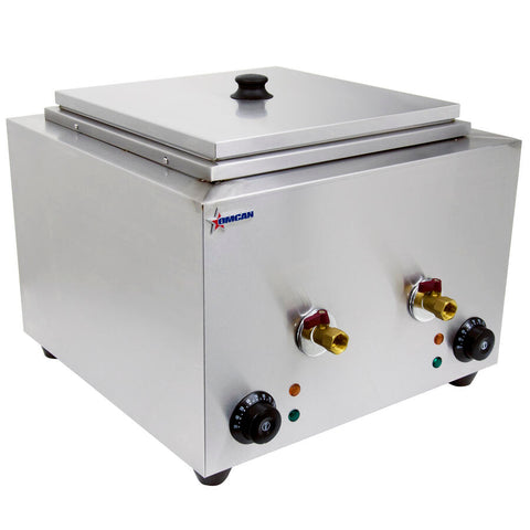 Omcan 43559 - 2 x 1.5 Gallon (2 x 6 L) Electric Countertop Pasta Cooker (120V)