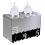 Omcan 44178 - Double Bottle Sauce Warmer