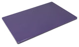 Omcan 44275 - 12″ x 18″ x 1/2″ Polyethylene Purple Rigid Cutting Board