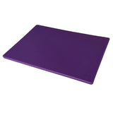 Omcan 44277 - 18″ x 24″ x 1/2″ Polyethylene Purple Rigid Cutting Board