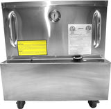 Omcan 44285 - 32″ x 32″ Natural Gas Stainless Steel Tandoor Clay Oven – 56,000 BTU