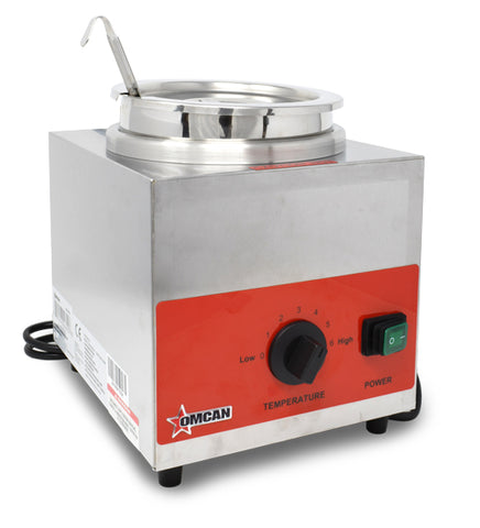 Omcan 44310 - Countertop Stainless Steel Food Warmer with 3.5 qt capacity