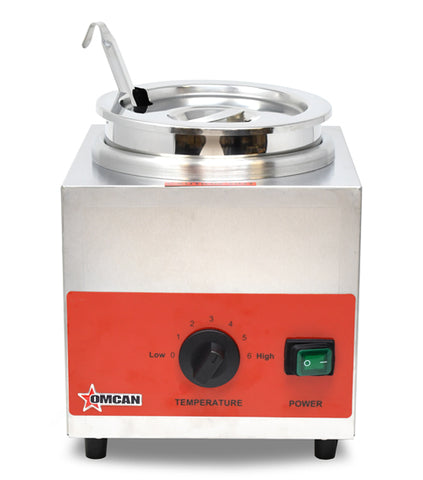 Omcan 44310 - Countertop Stainless Steel Food Warmer with 3.5 qt capacity