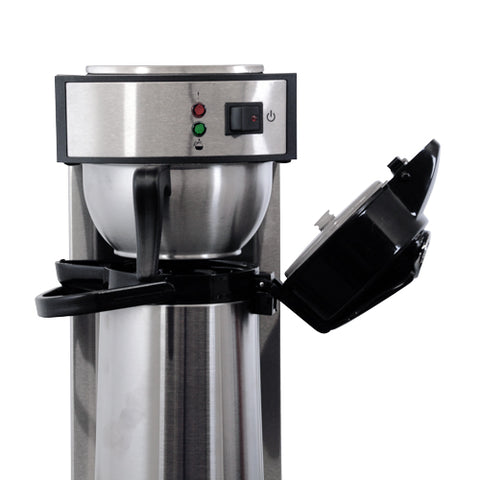 Omcan 44314 - Stainless Steel Coffee Maker with 2-Liter Air Pot capacity