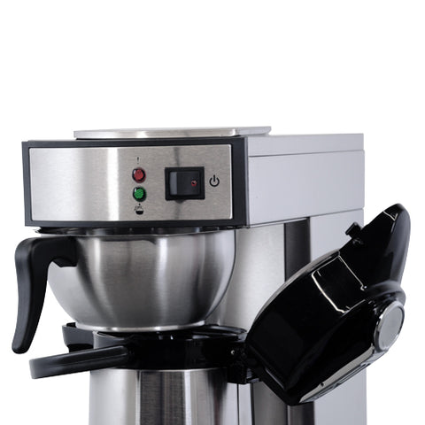 Omcan 44314 - Stainless Steel Coffee Maker with 2-Liter Air Pot capacity