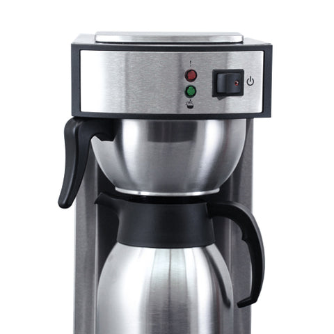 Omcan 44315 - Stainless Steel Coffee Maker with 2 Liter Thermal Carafe