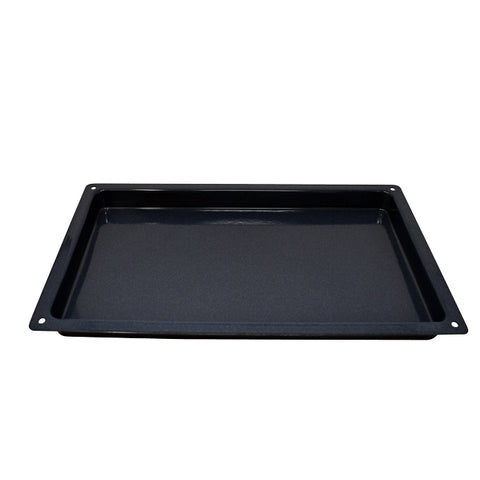 Omcan 44364 - Full Size 21″ x 13″ x 1&amp;1/2″ Granite Enamel Roasting Pan for Combi-Oven