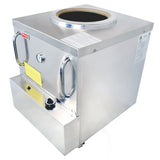 Omcan 44385 - 34″x 34″ Natural Gas Stainless Steel Tandoor Clay Oven – 70,000 BTU
