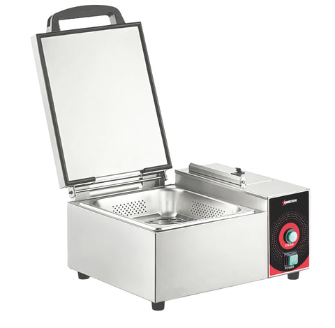 Omcan 44407 - Stainless Steel Countertop Steamer