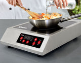 Omcan 44414 - 3.5 kW Stainless Steel Commercial Countertop Induction Cooker