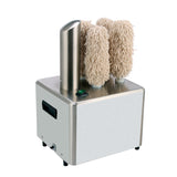 Omcan 44516 - Five-Brush Glass Polisher, 330 Glasses Per Hour – 120 V, 1.8 HP