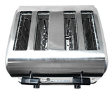 Omcan 44517 - 4-Slice Commercial Pop-up Toaster – Standard duty