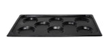 Omcan 44546 - Full Size 12″ x 20″ Non-Stick Stainless Steel Multi-Baker Pan with 8 molds for Combi-Oven