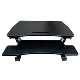 Omcan 44560 - 35.43″ x 23.23″ Height-Adjustable Standing Desktop Desk