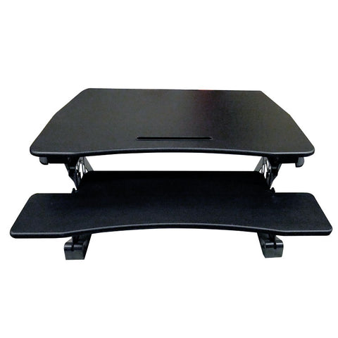 Omcan 44560 - 35.43″ x 23.23″ Height-Adjustable Standing Desktop Desk