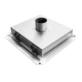 Omcan 44612 - 18″ x 18″ Floor Drain with Stainless Steel Grating Bar