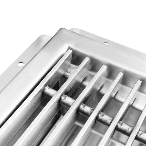Omcan 44612 - 18″ x 18″ Floor Drain with Stainless Steel Grating Bar