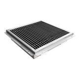 Omcan 44612 - 18″ x 18″ Floor Drain with Stainless Steel Grating Bar